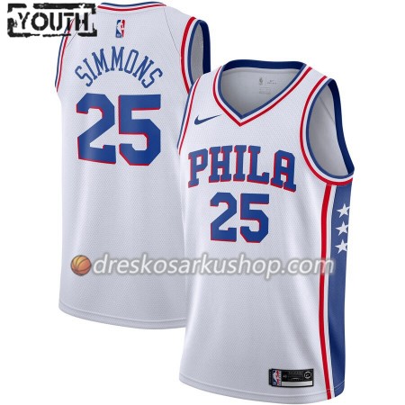 Dječji NBA Dres Philadelphia 76ers Ben Simmons 25 Nike 2019-20 Association Edition Swingman